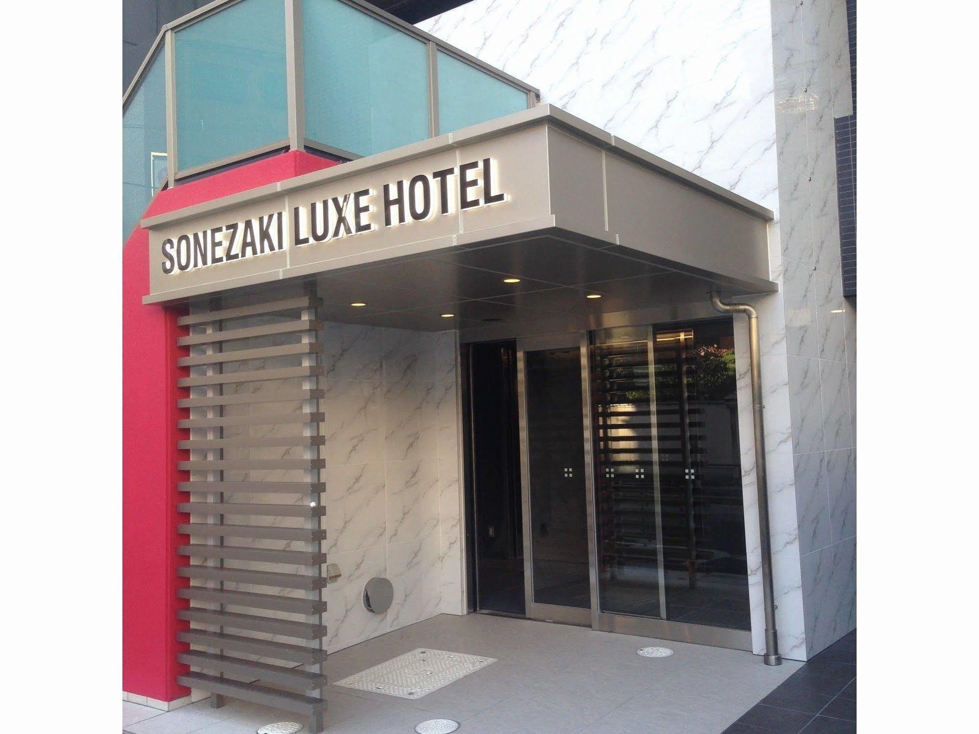 Sonezaki Luxe Hotel Osaka Dış mekan fotoğraf